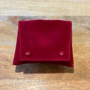 Cartier velvet pouch